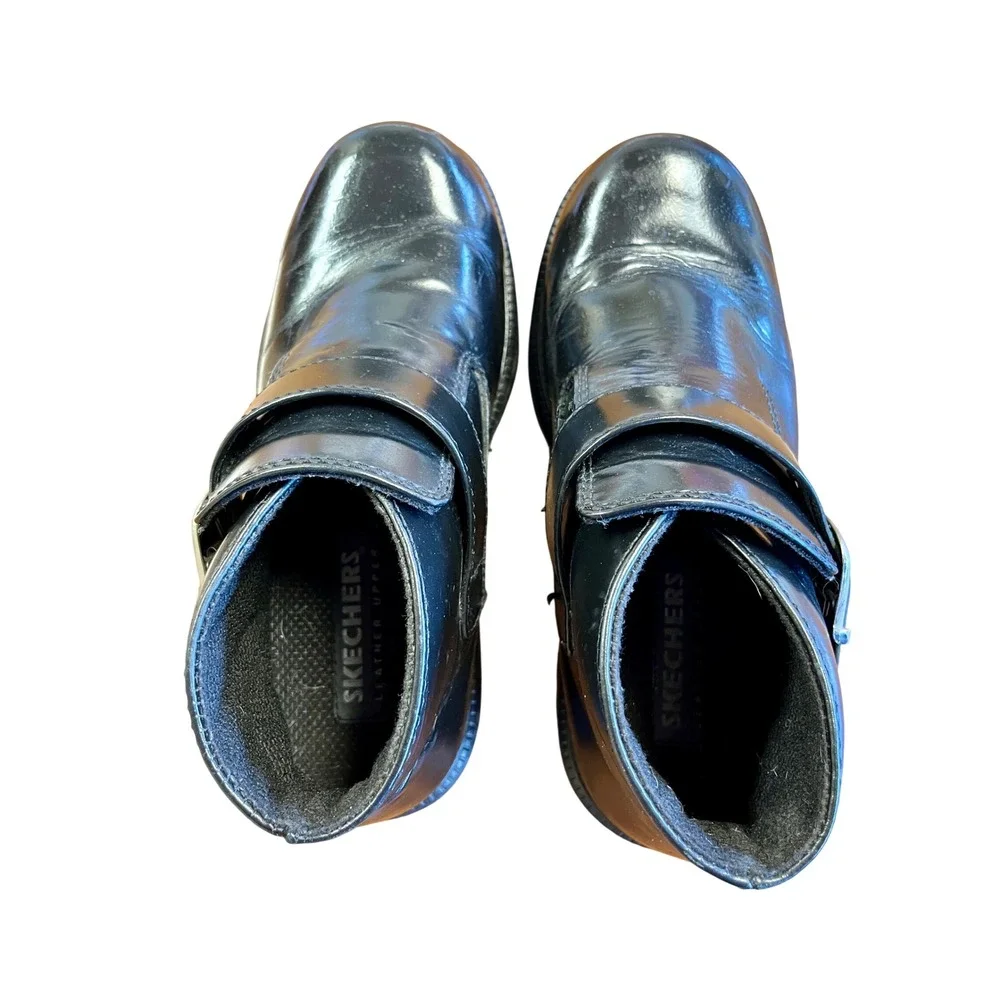 Vintage 90s Y2K Chunky Sole Monk Strap SKECHERS Shoes Boot Grunge Goth Cyberpunk